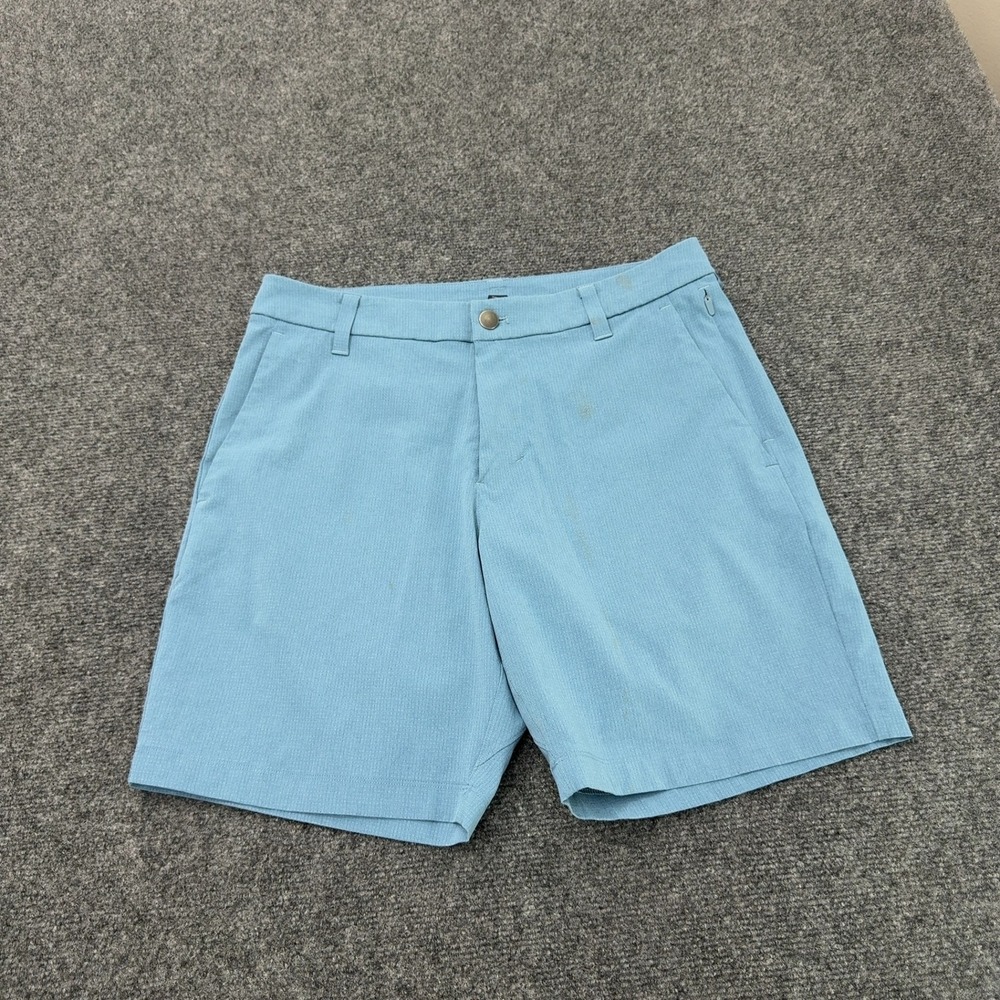 Lululemon Commission Short Mens 30 Blue Recycled Polyester Golf Athletic Casual